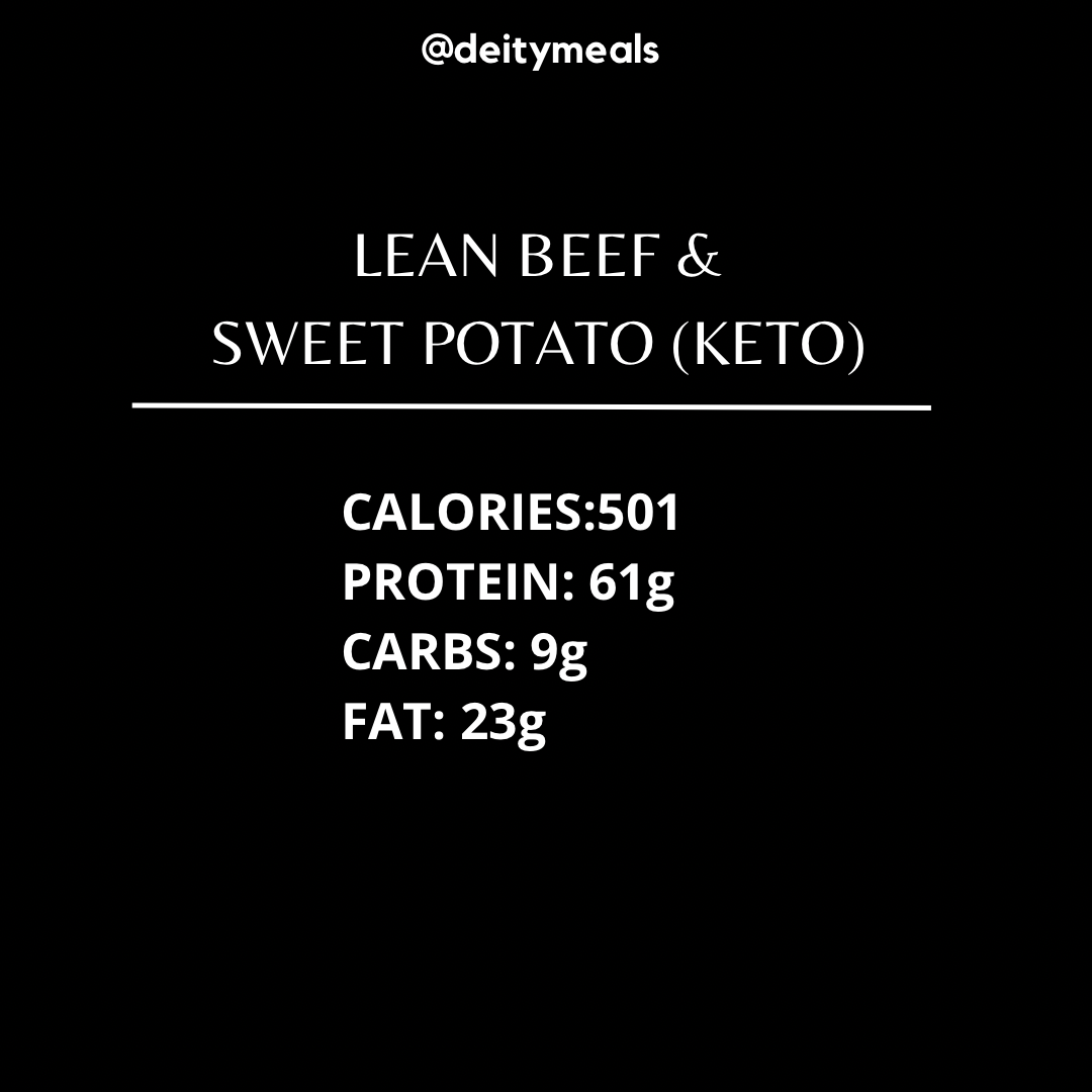 Lean Beef & Sweet Potato