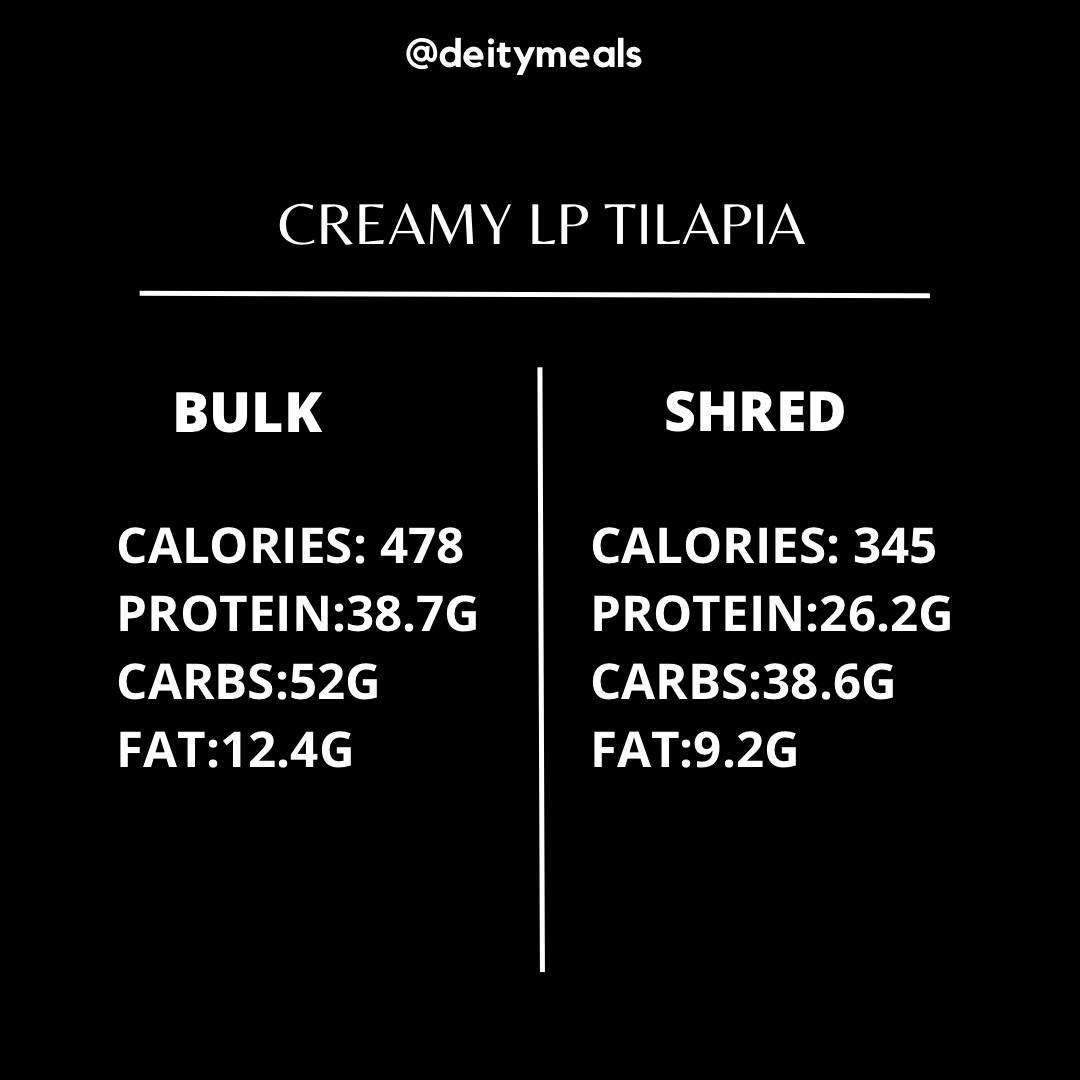 Creamy Lemon Pepper Tilapia
