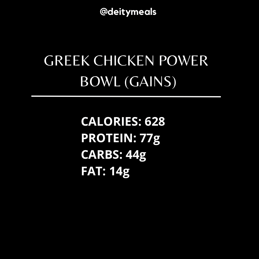 Greek Chicken Power Bowl