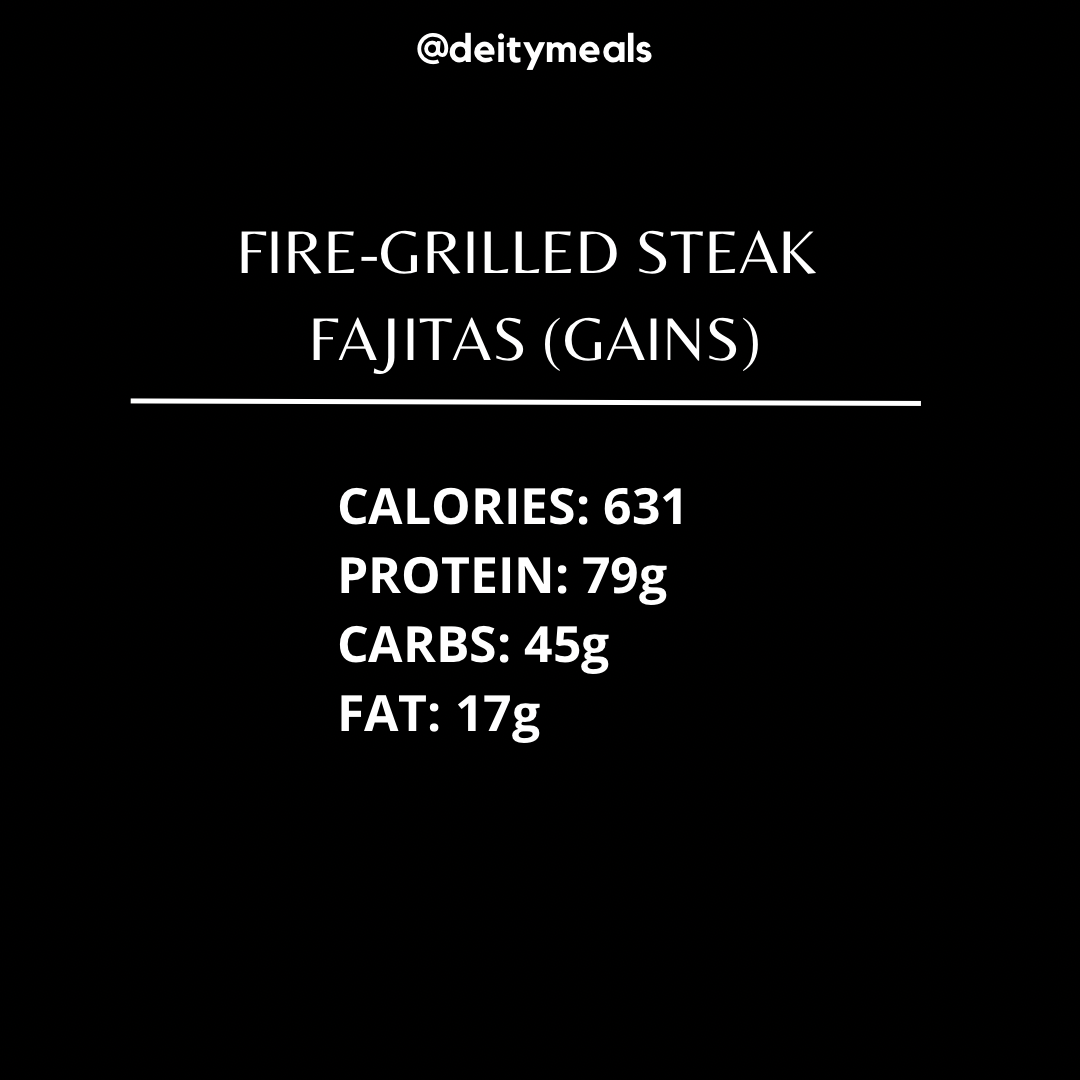 Fire-Grilled Steak Fajitas