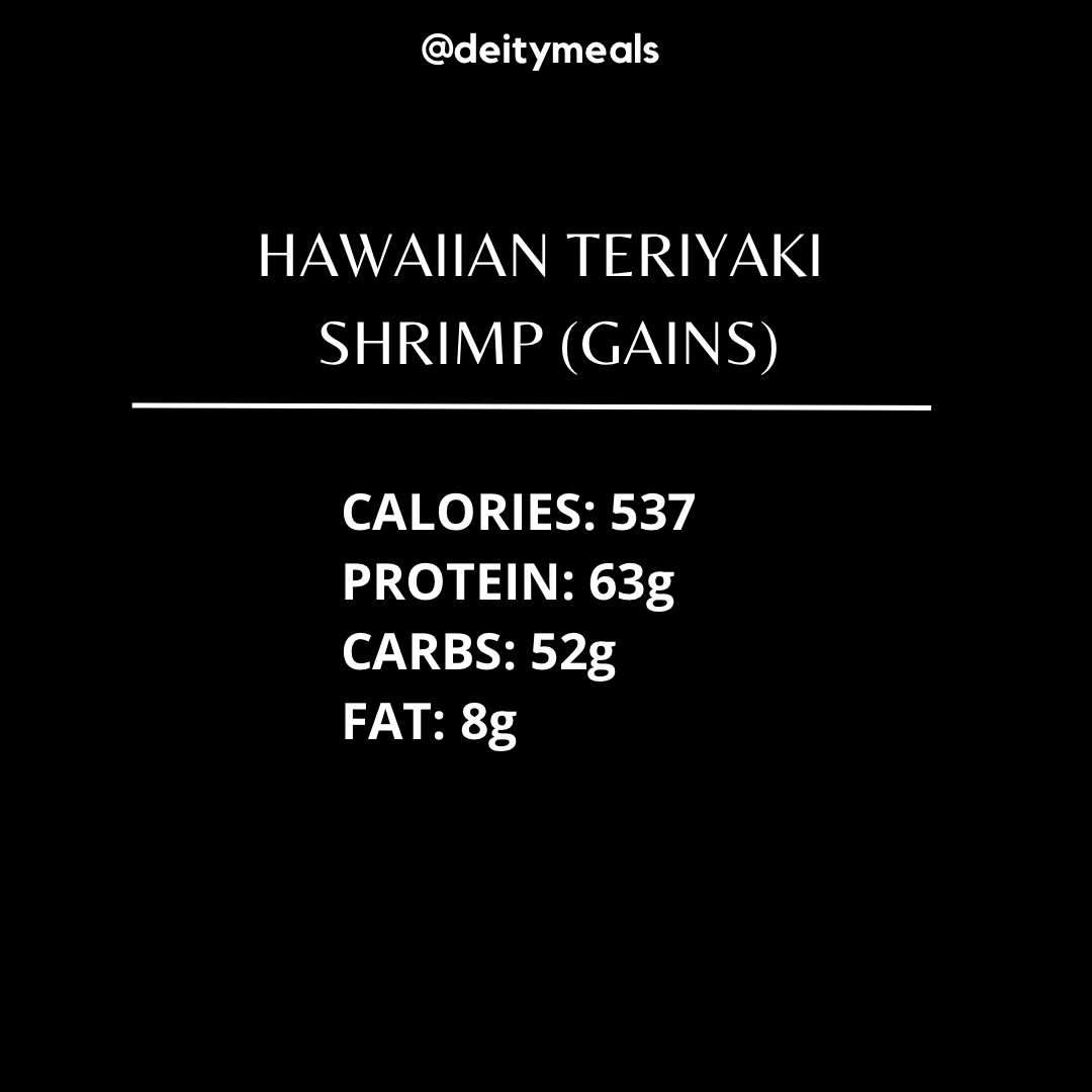 Hawaiian Teriyaki Shrimp