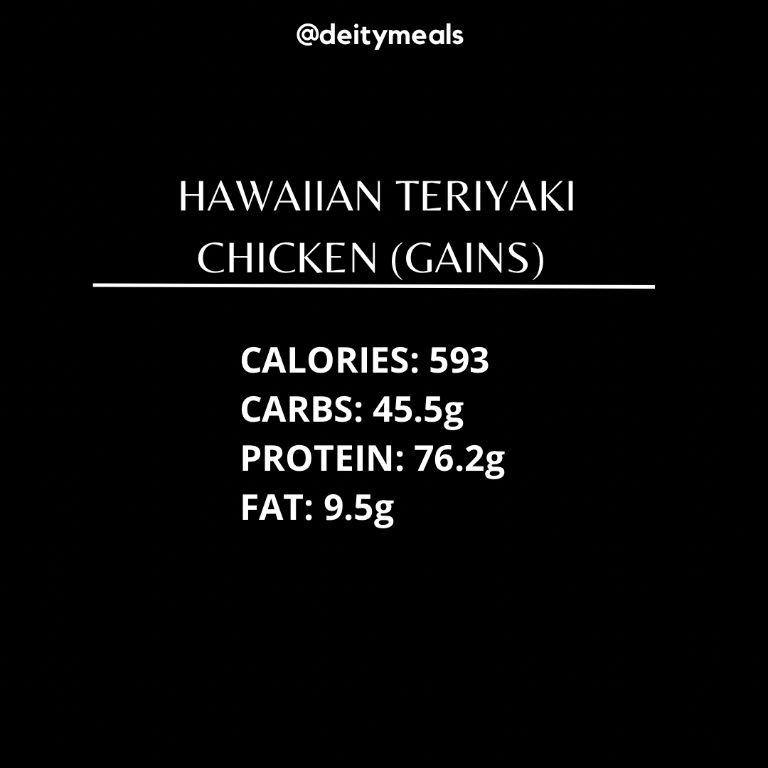 Hawaiian Teriyaki Chicken