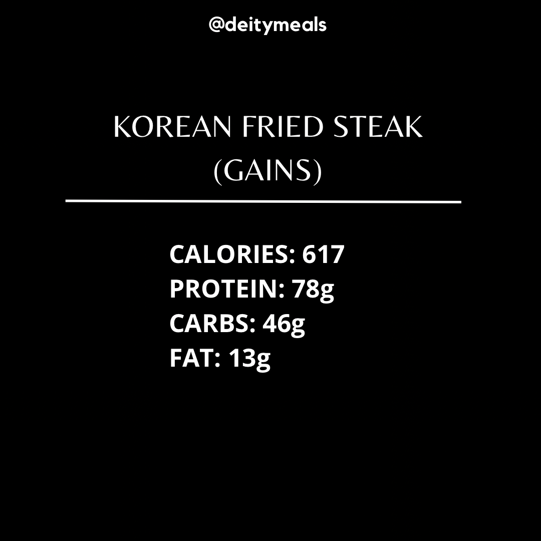Korean Fried Steak