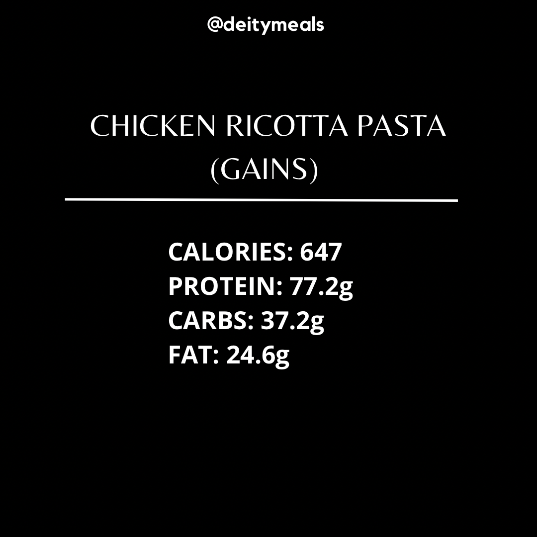 Chicken Ricotta Pasta