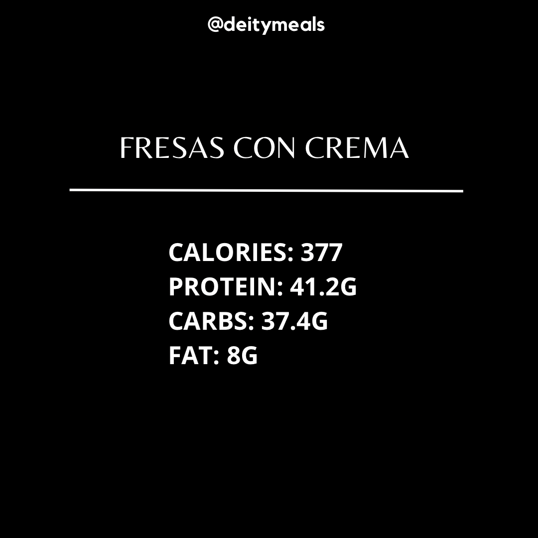 Fresas Con Crema