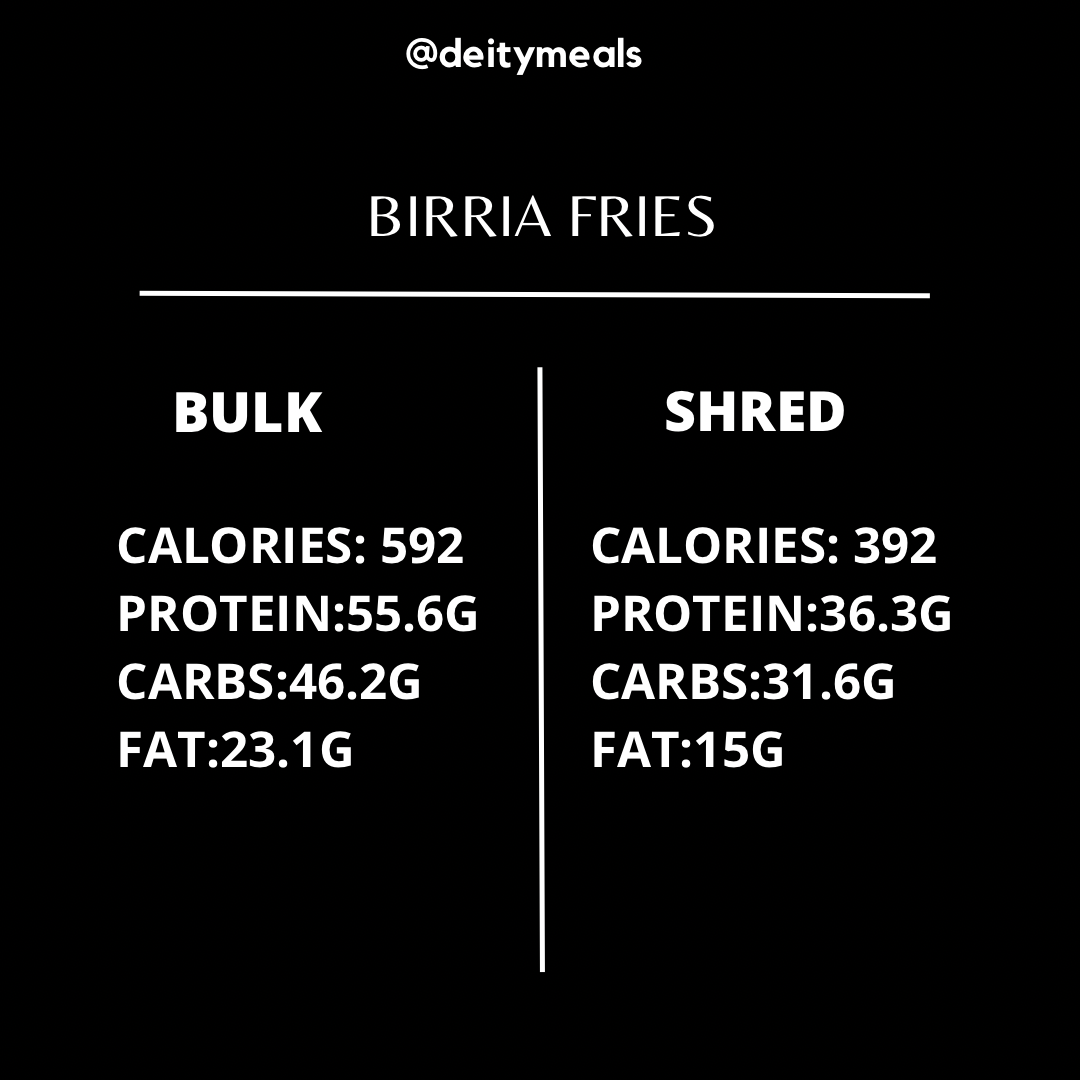 Birria Fries (Shred)