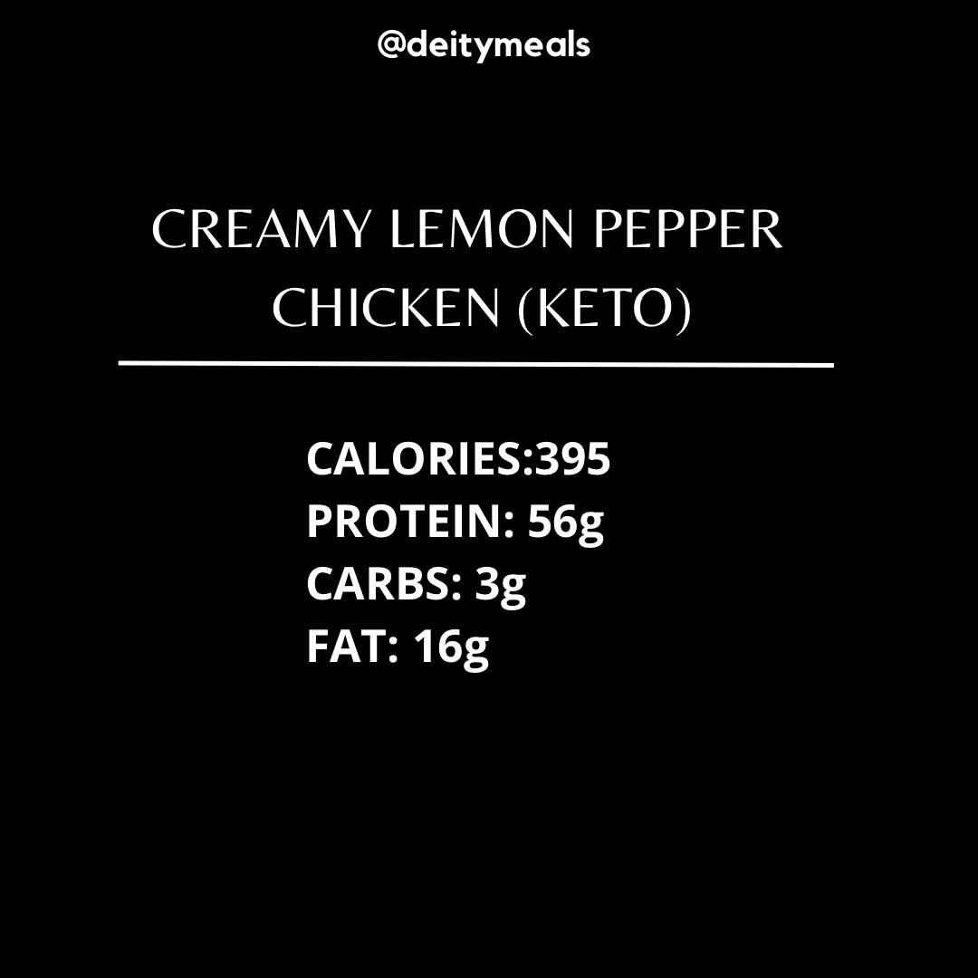 Creamy Lemon Pepper Chicken