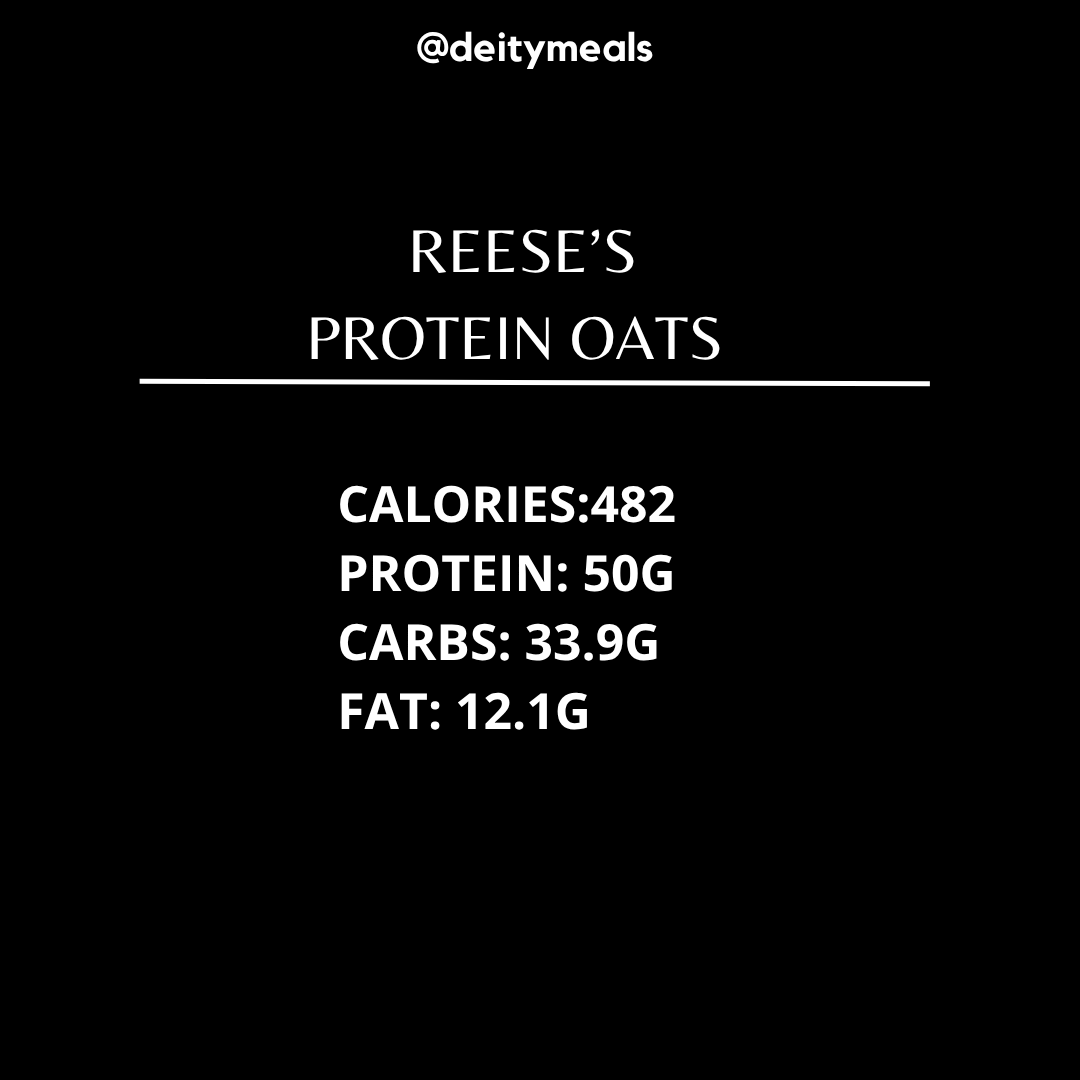 Reeses Protein Oats