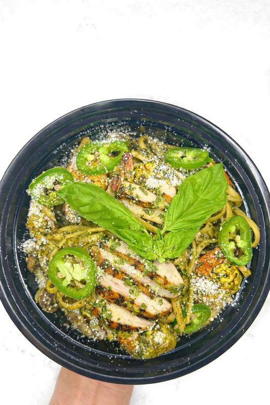 Jalapeño Pesto Chicken Pasta