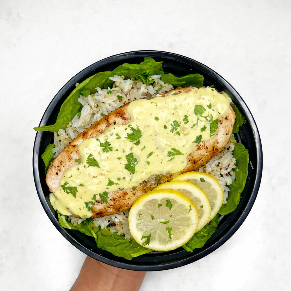 Creamy Lemon Pepper Tilapia