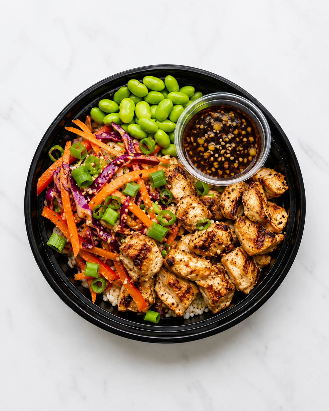 Chicken Egg Roll Bowl