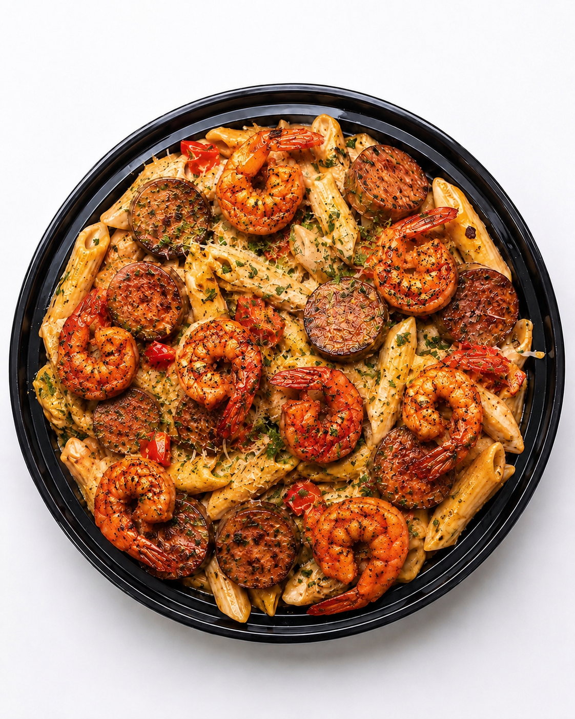 Cajun Shrimp Smokehouse Pasta