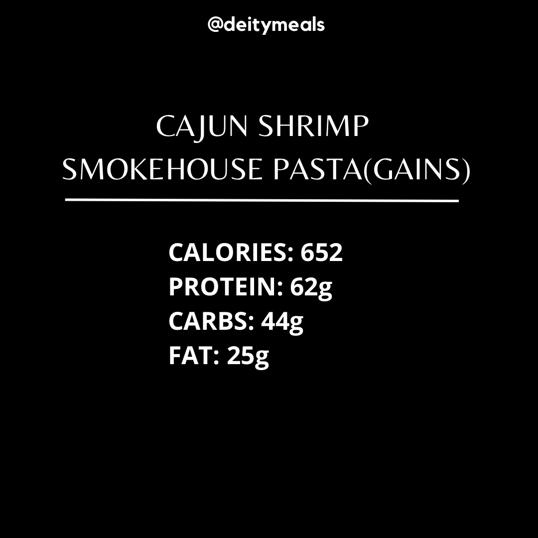 Cajun Shrimp Smokehouse Pasta