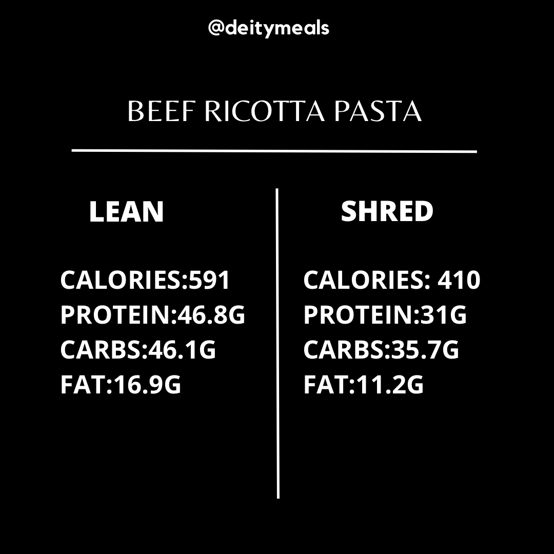 Beef Ricotta Pasta