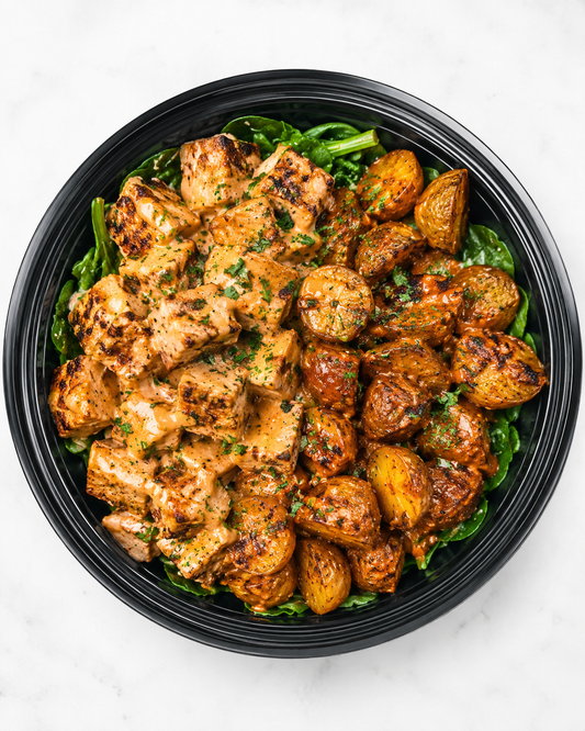 Garlic Butter Potato Chicken