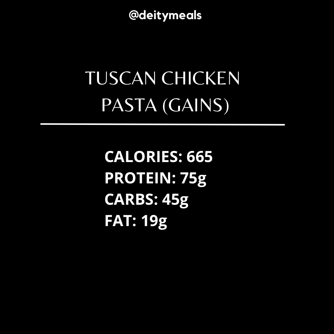 Tuscan Chicken Pasta