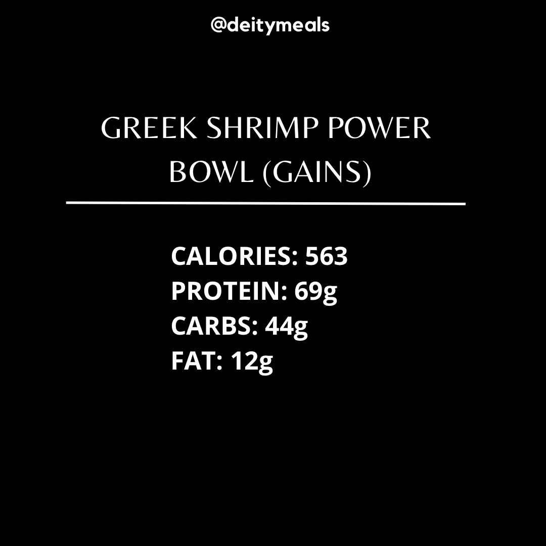 Greek Shrimp Power Bowl