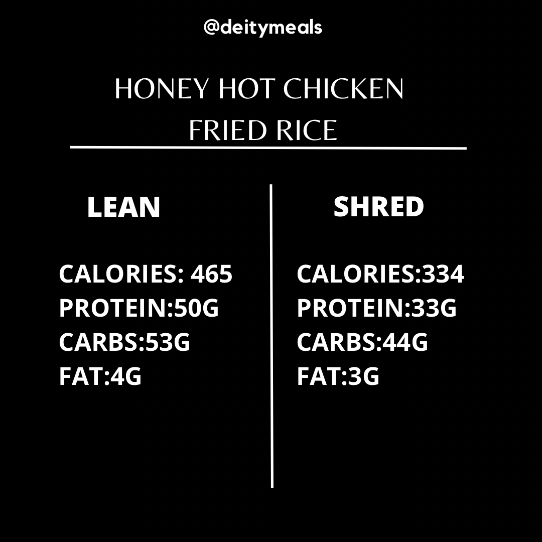Honey Hot Chicken Fried Rice