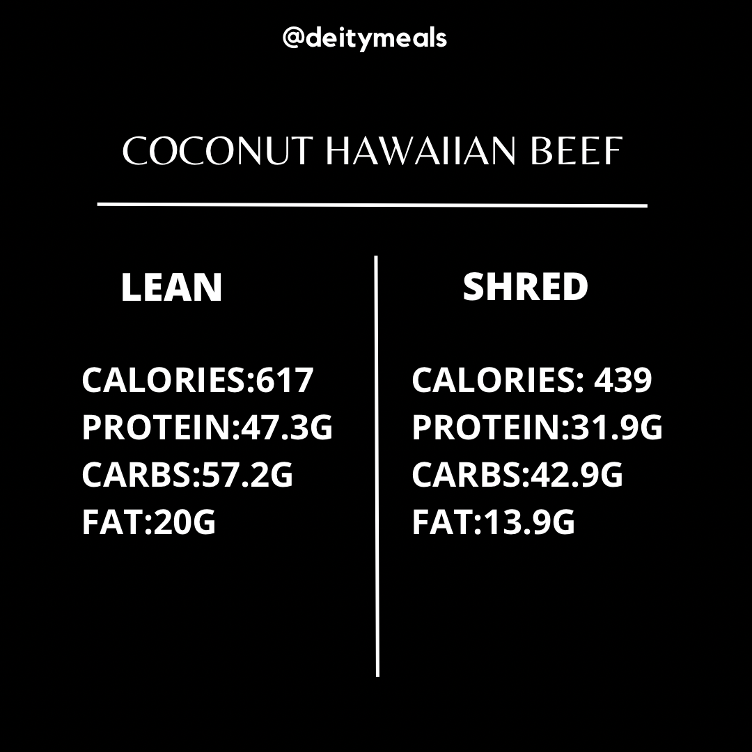 Coconut Hawaiian Beef