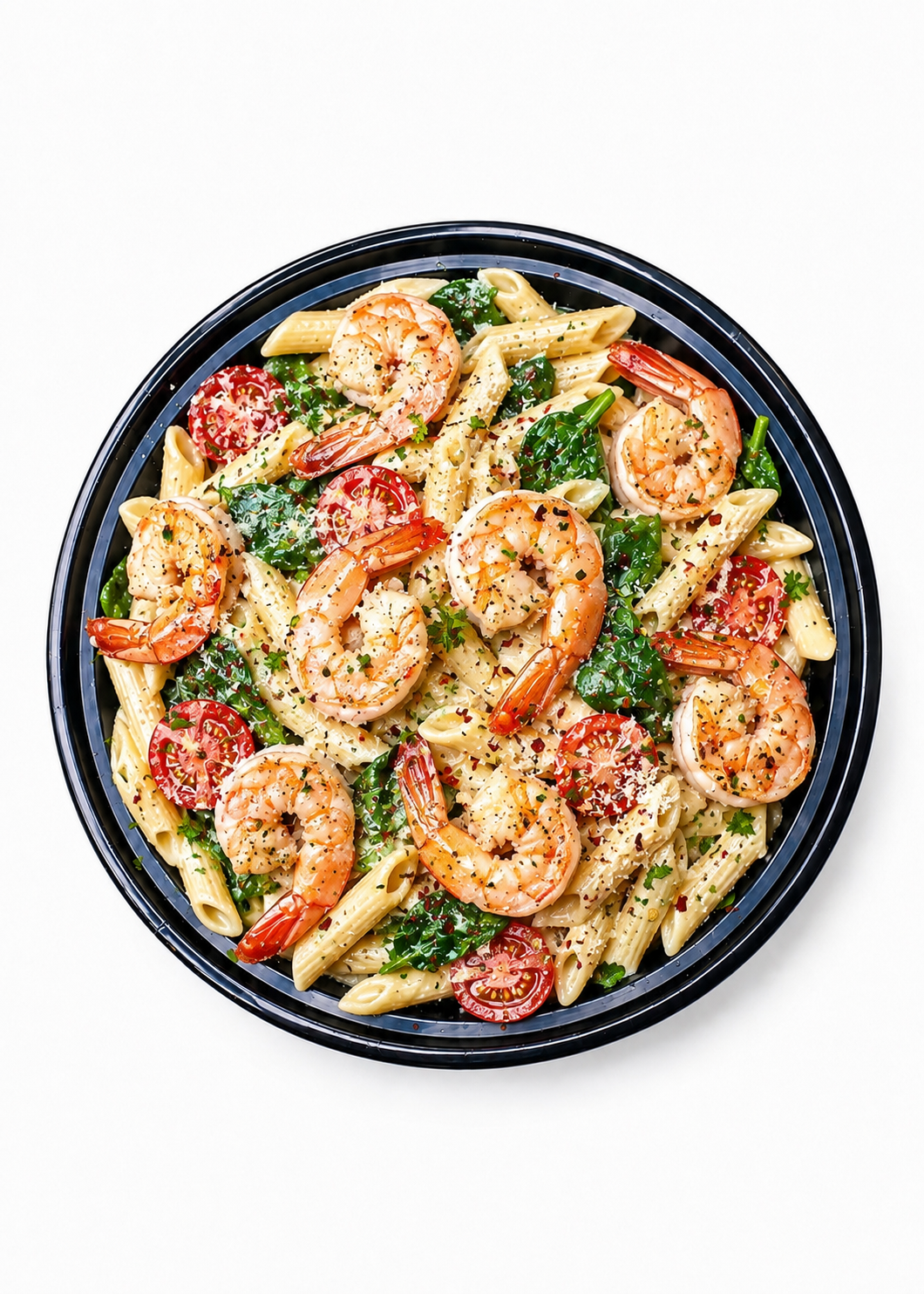 Tuscan Shrimp Pasta