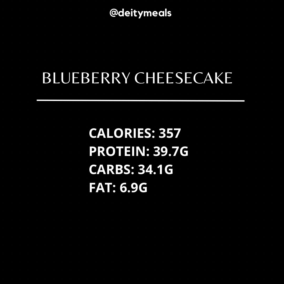 Blueberry Cheesecake Protein Oats