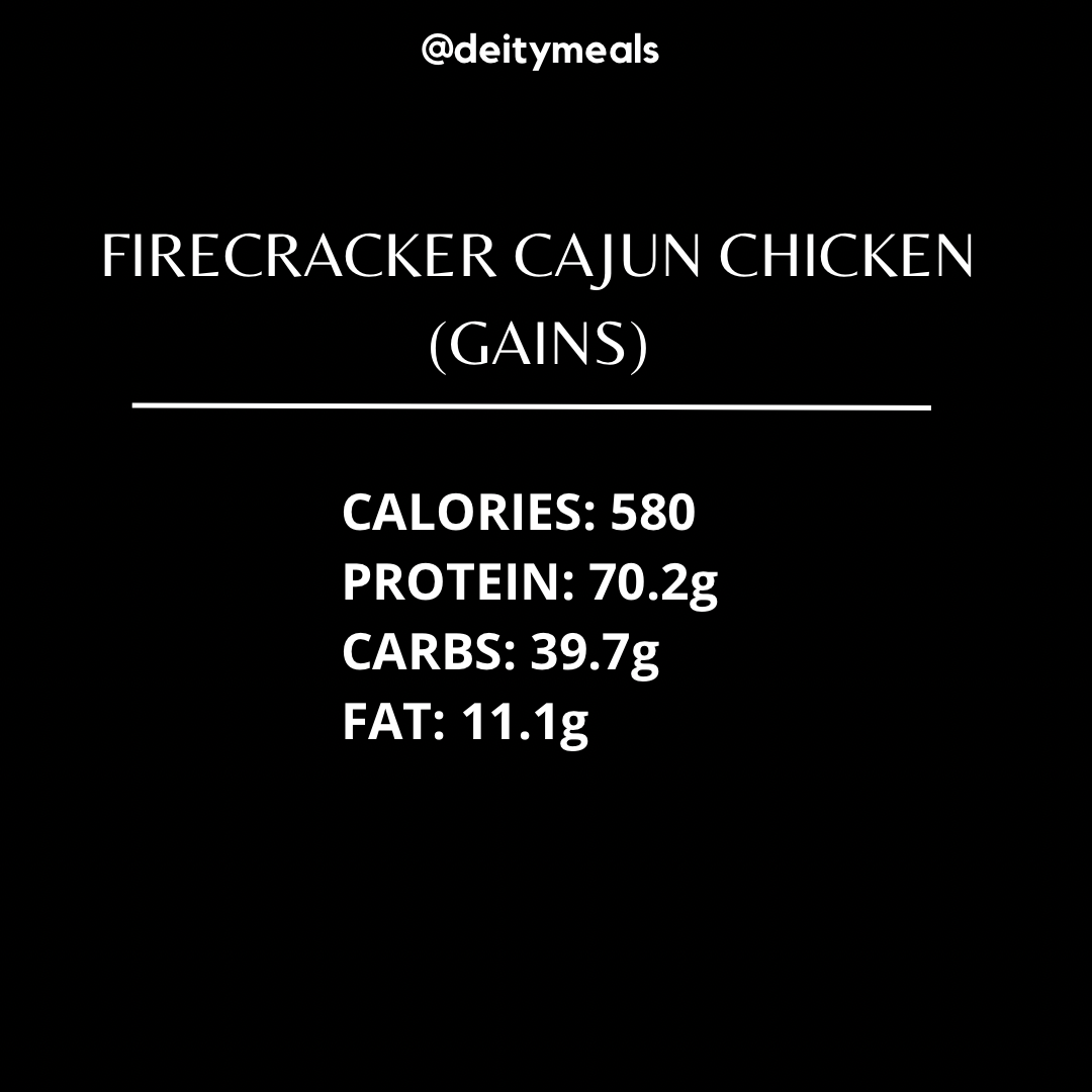 Firecracker Cajun Chicken
