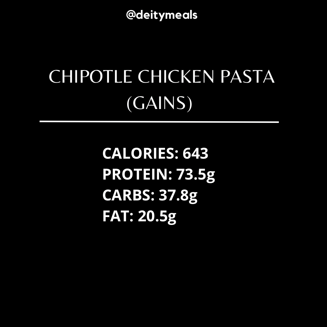 Chipotle Chicken Pasta