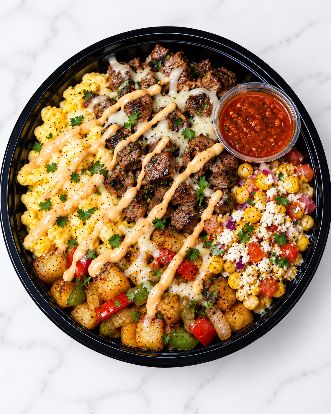 Mexican Steak & Eggs Breakfast