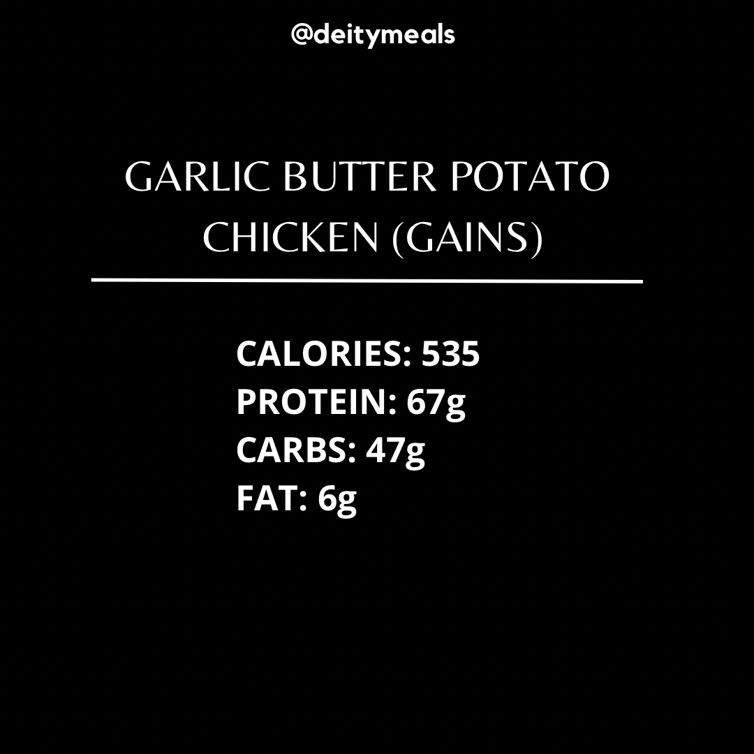 Garlic Butter Potato Chicken