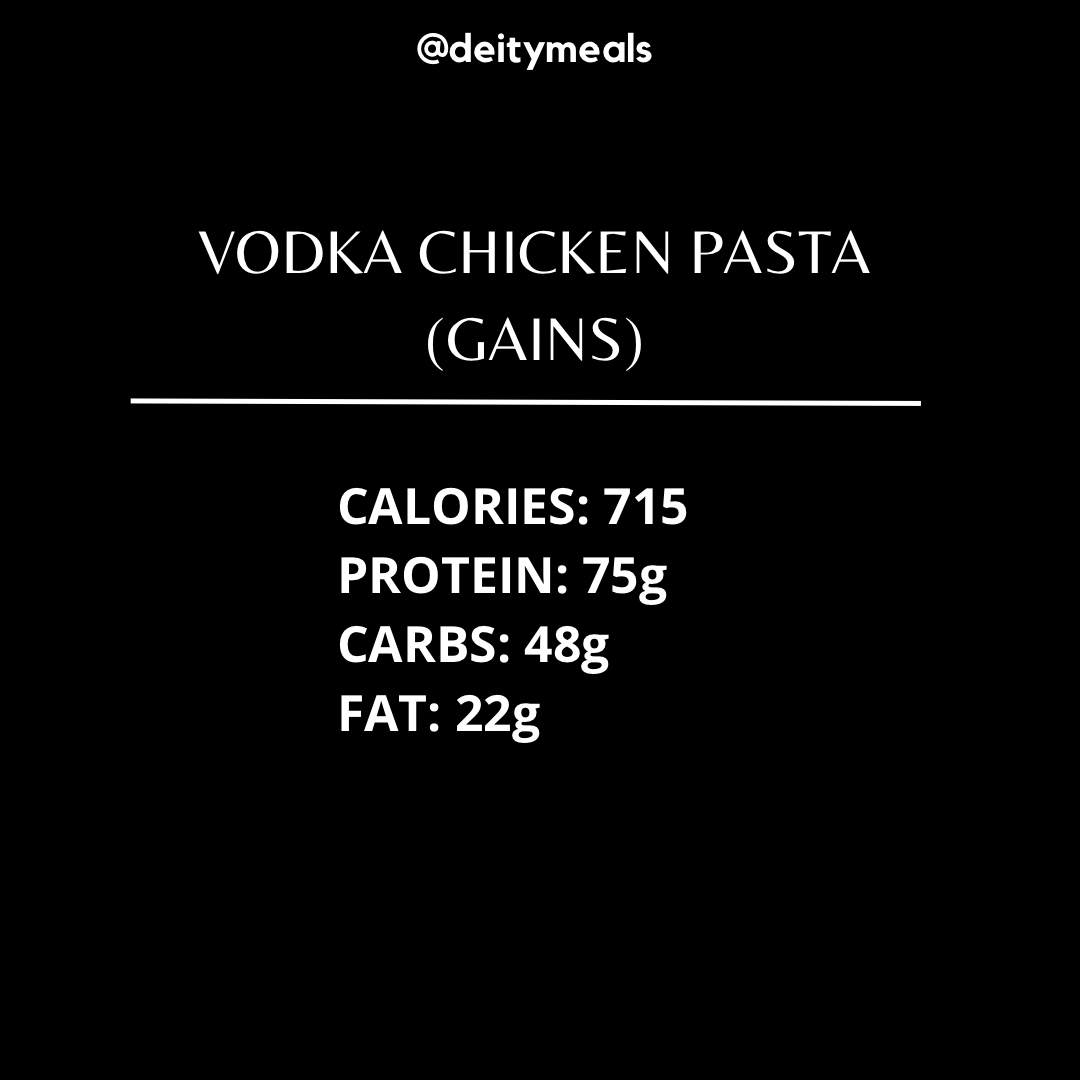 Vodka Chicken Pasta