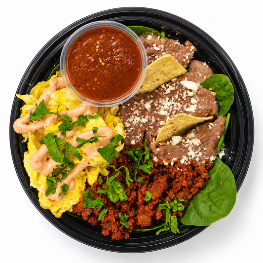 Huevos Con Beef Chorizo