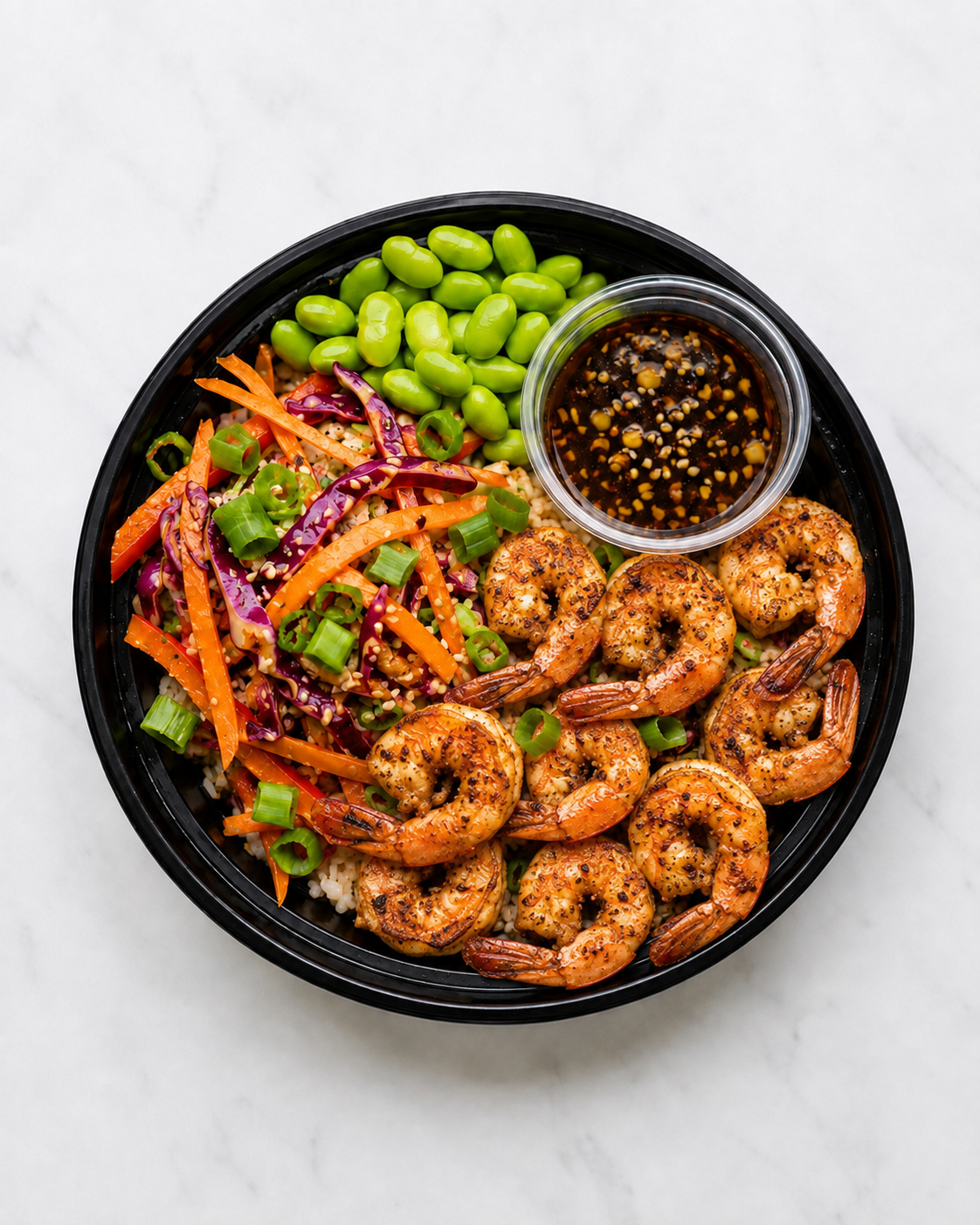 Shrimp Egg Roll Bowl
