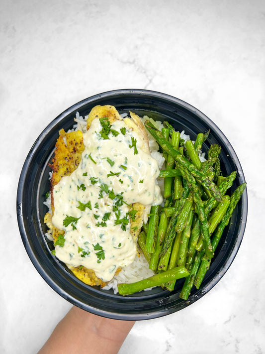 Creamy Lemon Pepper Tilapia