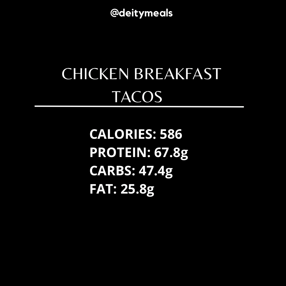 Chicken Breakfast Tacos
