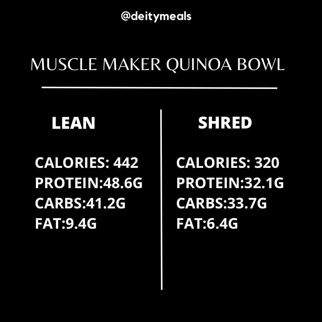 Muscle Maker Quinoa Bowl