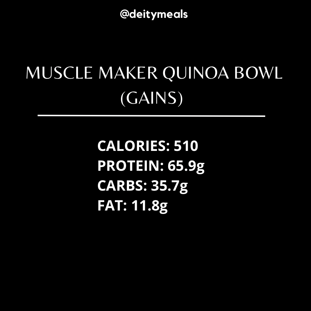 Muscle Maker Quinoa Bowl