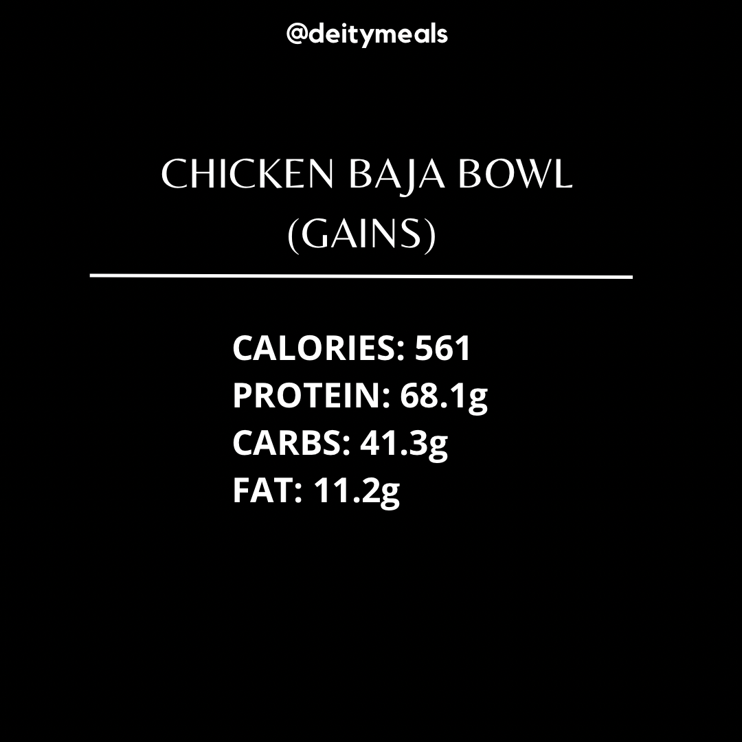 Chicken Baja Bowl