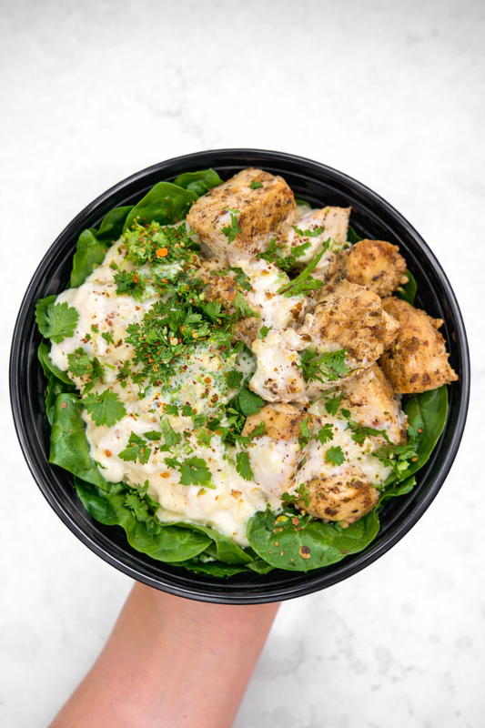 Chicken Alfredo & Mashed Potato