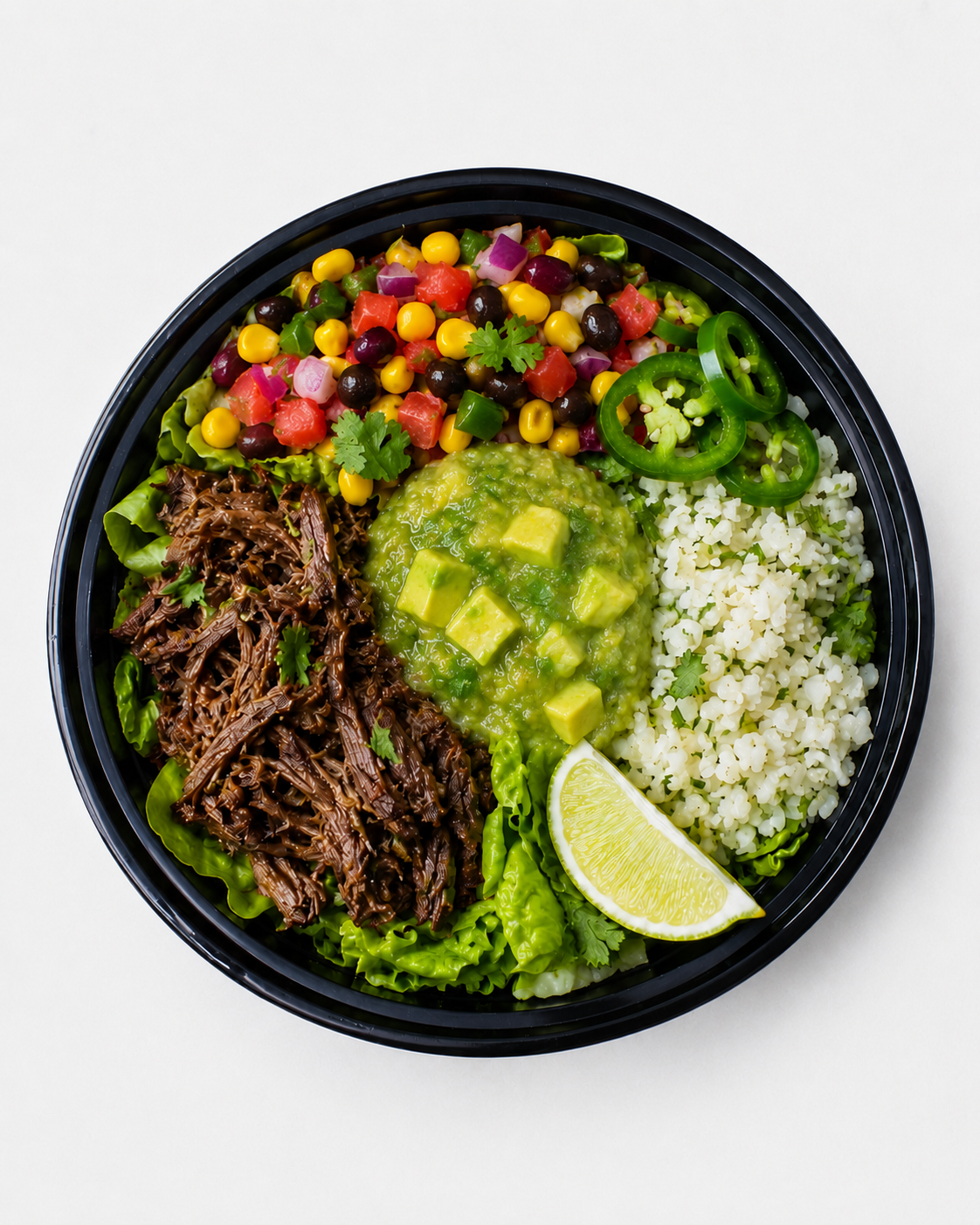 Grass-Fed Barbacoa Power Bowl
