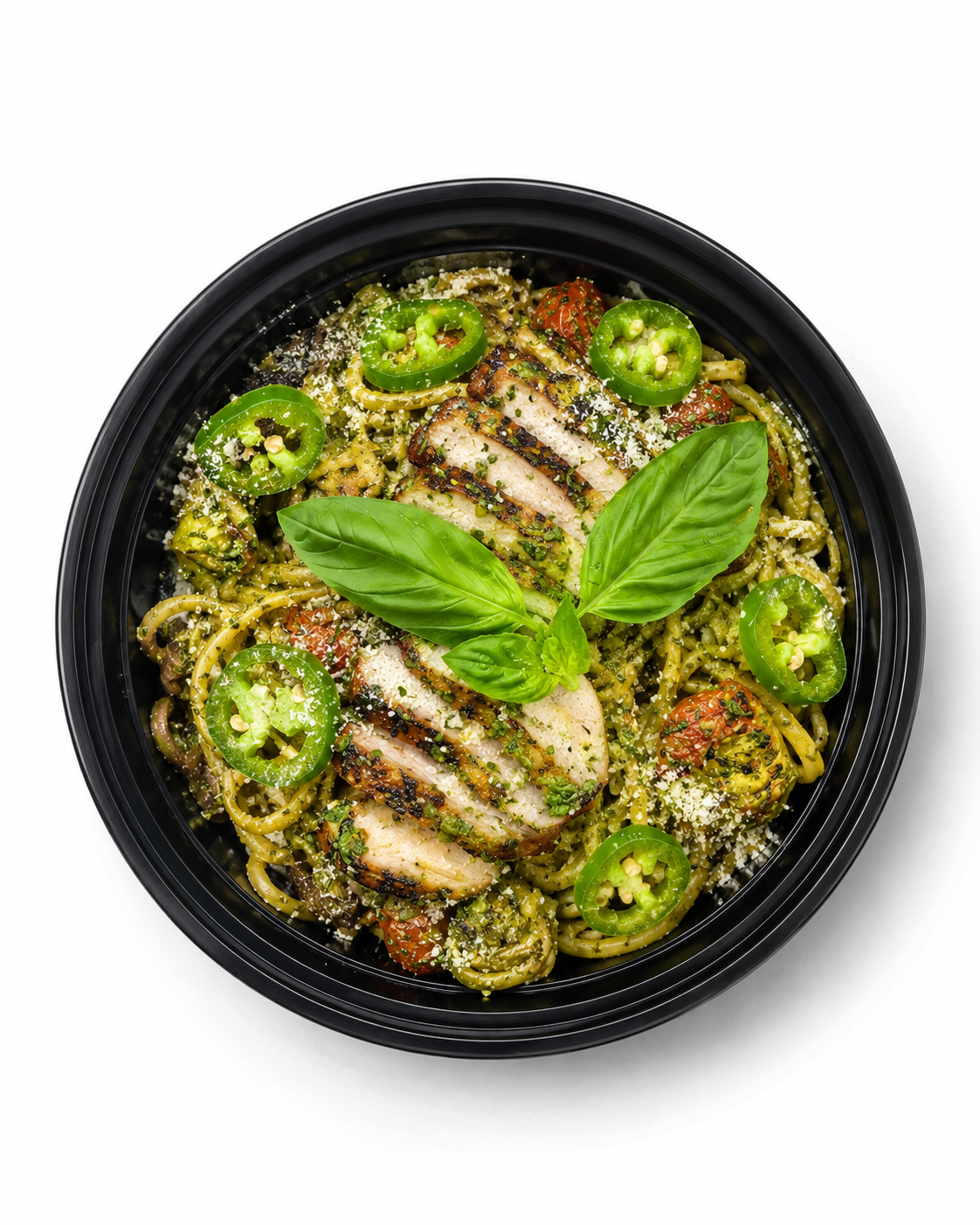Jalapeño Pesto Chicken Pasta