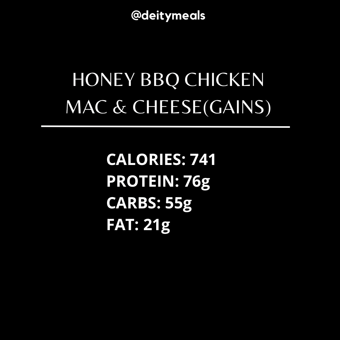 Honey BBQ Chicken Mac & Cheese