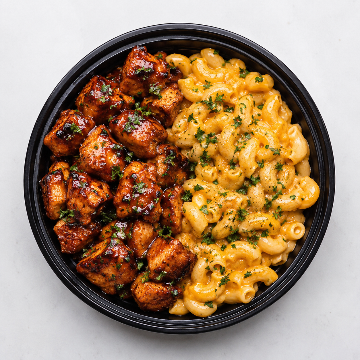 Honey BBQ Chicken Mac & Cheese