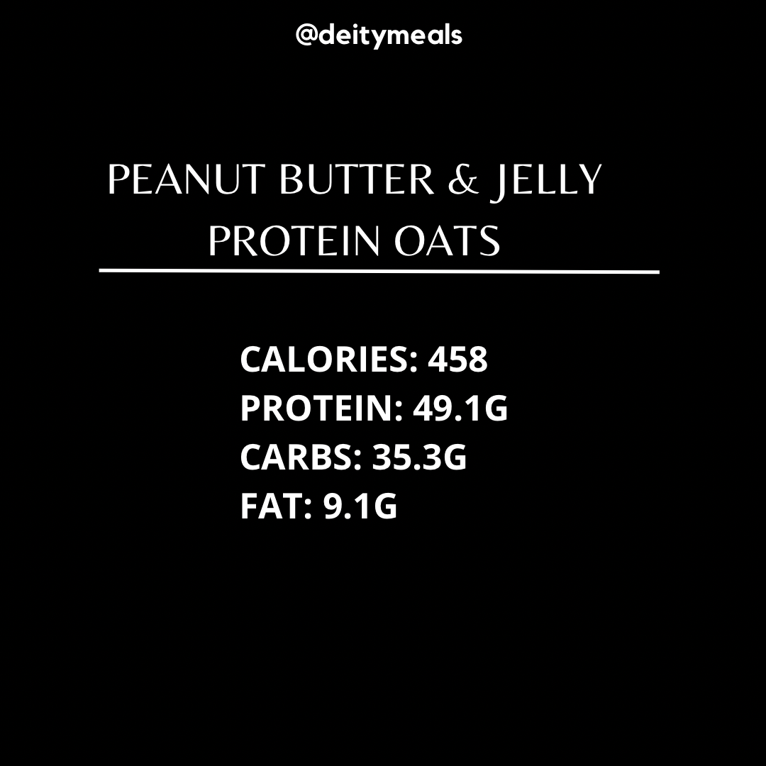 PB & J Protein Oats